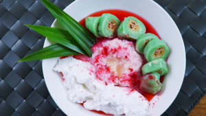 Es Pisang Ijo - Menu Buka Puasa dan Sahur