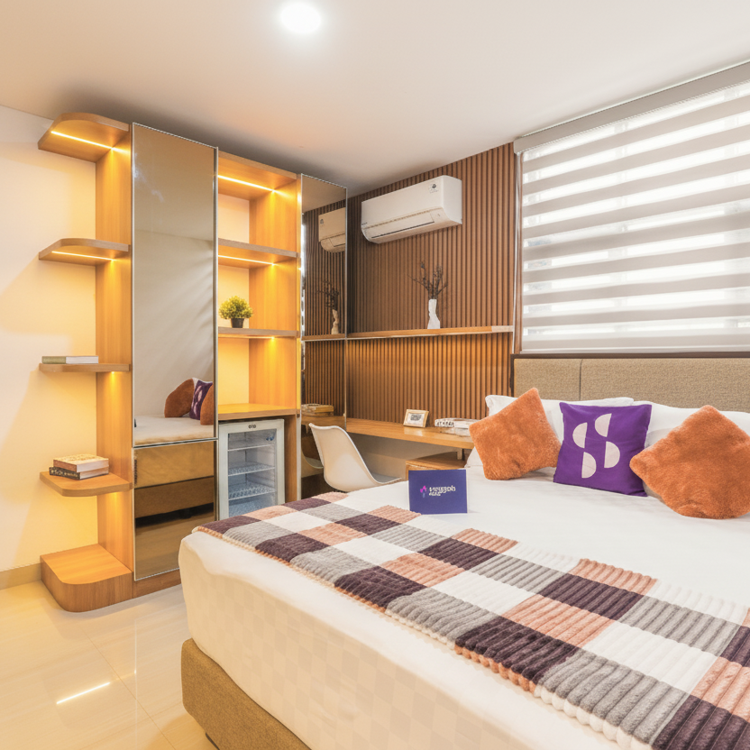 Kamar Mamikos modern dengan fasilitas lengkap