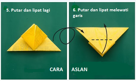  Cara  Membuat  Origami  Kupu  Kupu  dari  Kertas  yang Mudah 