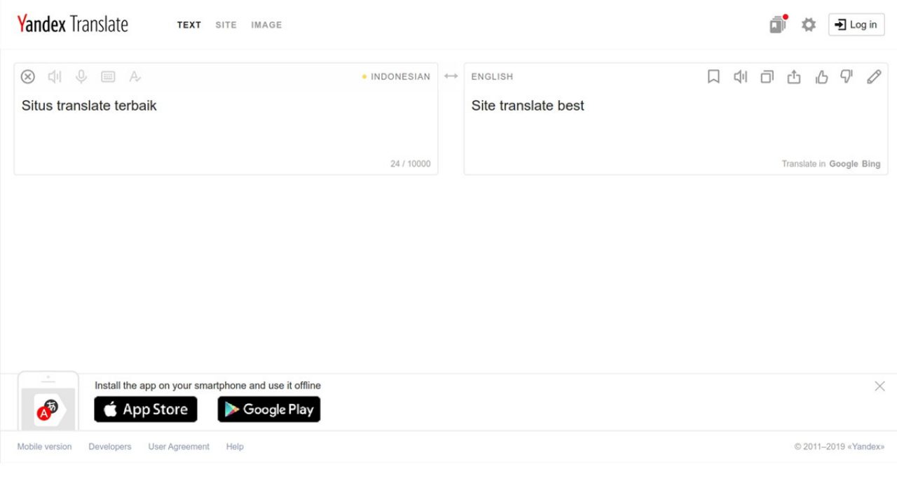 google translate english to indonesia dan sebaliknya